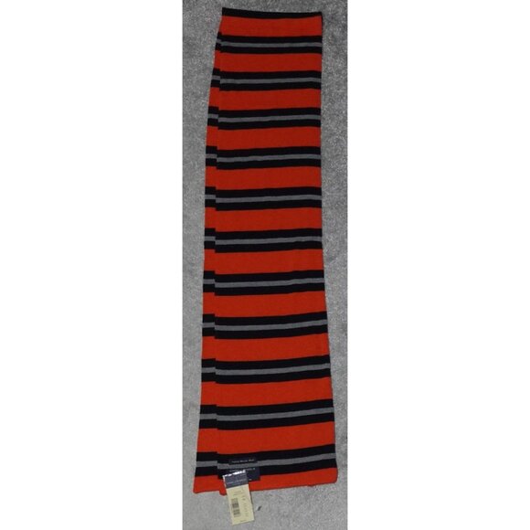 Daniel Cremieux Classics Italian Merino Wool Scarf Women's One Size Orange - Picture 1 of 7